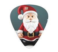 Guitar plectrums 12-pack Comfortable in the hand with smooth edges Three thicknesses to match Christmas Santa Gnome Picture