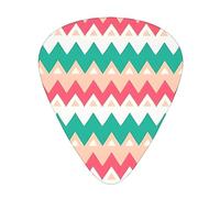 Guitar plectrums 12-pack Comfortable in the hand with smooth edges Three thicknesses to match Colour Curve Ripple Chart Picture