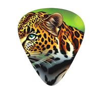Guitar plectrums 12-pack Comfortable in the hand with smooth edges Three thicknesses to match Fractalius Leopard Prints