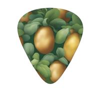 Guitar plectrums 12-pack Comfortable in the hand with smooth edges Three thicknesses to match Garden Potatoes Picture