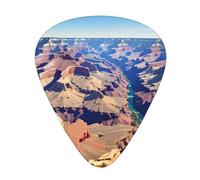 Guitar plectrums 12-pack Comfortable in the hand with smooth edges Three thicknesses to match Grand Canyon Prints