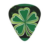 Guitar plectrums 12-pack Comfortable in the hand with smooth edges Three thicknesses to match happy st patrick's day Picture