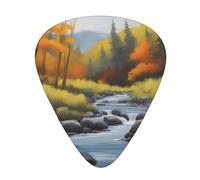 Guitar plectrums 12-pack Comfortable in the hand with smooth edges Three thicknesses to match Landscape Painting Picture