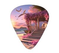 Guitar plectrums 12-pack Comfortable in the hand with smooth edges Three thicknesses to match Love beach Picture