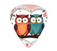 Guitar plectrums 12-pack Comfortable in the hand with smooth edges Three thicknesses to match Love Owl Picture