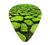 Guitar plectrums 12-pack Comfortable in the hand with smooth edges Three thicknesses to match Moss Stone Pavement Picture