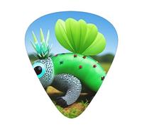 Guitar plectrums 12-pack Comfortable in the hand with smooth edges Three thicknesses to match my sprirt animal Picture