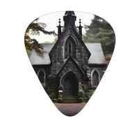 Guitar plectrums 12-pack Comfortable in the hand with smooth edges Three thicknesses to match Old churches in Connecticut Picture