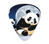 Guitar plectrums 12-pack Comfortable in the hand with smooth edges Three thicknesses to match Panda and Moon Picture