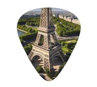 Guitar plectrums 12-pack Comfortable in the hand with smooth edges Three thicknesses to match Tower Paris Prints
