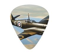 Guitar plectrums 12-pack Comfortable in the hand with smooth edges Three thicknesses to match World War Aircraft Prints