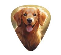 Guitar plectrums 12-piece set Comfortable in the hand with smooth edges Three thicknesses to match Loyal and cute dog Prints
