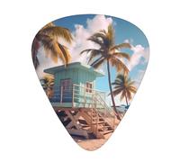 Guitar plectrums 12-piece set Comfortable in the hand with smooth edges Three thicknesses to match Miami Beach, Florida Picture