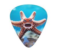 Guitar plectrums 12-piece set Comfortable in the hand with smooth edges Three thicknesses to match Starcian warrior_78168620 Prints