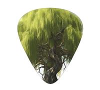 Guitar plectrums 12-piece set Comfortable in the hand with smooth edges Three thicknesses to match Willow Tree Prints