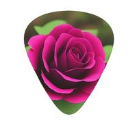Guitar plectrums 12 pieces set Comfortable in the hand with smooth edges Three thicknesses to match Wild Flower Rose Prints