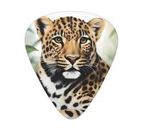 Guitar plectrums 12 pieces set Comfortable in the hand with smooth edges Three thicknesses to match Leopard print Prints