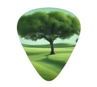 Guitar plectrums 12 pieces set Comfortable in the hand with smooth edges Three thicknesses to match GrasslandCY Green Picture
