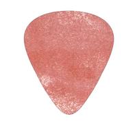 Guitar plectrums 12 pieces set Comfortable in the hand with smooth edges Three thicknesses to match rose gold faux glitter Printing