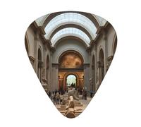 Guitar plectrums 12 pieces set Comfortable in the hand with smooth edges Three thicknesses to match The Metropolitan Museum of Art in New York Picture