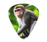 Guitar plectrums 12 pieces set Comfortable in the hand with smooth edges Three thicknesses to match Two Monkeys Prints