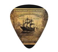 Guitar plectrums 12 pieces set Comfortable in the hand with smooth edges Three thicknesses to match US Dollar Currency Money Picture