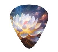 Guitar plectrums 12 pieces set Comfortable in the hand with smooth edges Three thicknesses to match flower diamond painting Printing