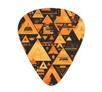 Guitar plectrums 12 pieces set Comfortable in the hand with smooth edges Three thicknesses to match pyramids of egypt Printing