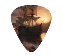 Guitar plectrums 12 pieces set Comfortable in the hand with smooth edges Three thicknesses to match The Mayflower Picture