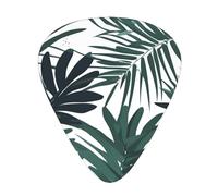 Guitar plectrums 12 pieces set Comfortable in the hand with smooth edges Three thicknesses to match Ocean Sea Beach Palm Leaves Pattern