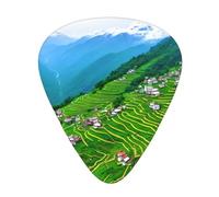 Guitar plectrums 12 pieces set Comfortable in the hand with smooth edges Three thicknesses to match hill station Picture