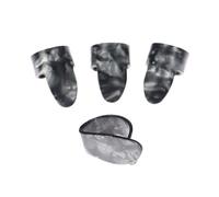 Guitar Plectrums Thumb Finger Picks for Acoustic, Electric & Bass Guitars - Fingerstyle Playing Enhancement(Dark blue)