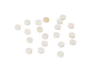 Guitar Position Marker, 20Pcs Clear Marking Fretboard Inlay Dots Wide Application for Instrument (5mm / 0.2in)