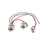 Guitar Potentiometer Durable Complete Circuit Wiring for Bass Replacement