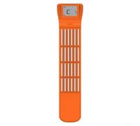 Guitar Practice Tool, Pocket Guitar Chord Exerciser, Portable Guitars Chord Trainer, With Rotating Chart Screen, 25.3 * 5.5 * 3CM (orange)