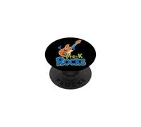 Guitar Pre-K Rocks Kids Back To School Rock Music Gift PopSockets Adhesive PopGrip