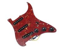 Guitar Pre-Wired Pickguard 7 Voices Prewired Pickguard Harness Guitar Pickup SSS Single Coil Pickup (Color : 18)