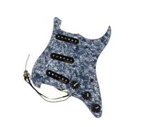 Guitar Pre-Wired Pickguard 7 Voices Prewired Pickguard Harness Guitar Pickup SSS Single Coil Pickup (Color : 11)