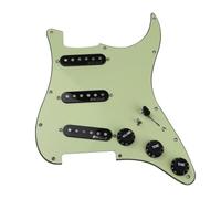 Guitar Pre-Wired Pickguard 7 Voices Prewired Pickguard Harness Guitar Pickup SSS Single Coil Pickup (Color : 9)