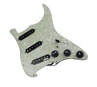 Guitar Pre-Wired Pickguard 7 Voices Prewired Pickguard Harness Guitar Pickup SSS Single Coil Pickup (Color : 11)