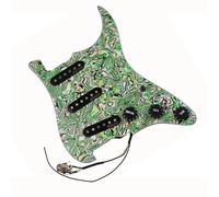 Guitar Pre-Wired Pickguard 7 Voices Prewired Pickguard Harness Guitar Pickup SSS Single Coil Pickup (Color : 3)