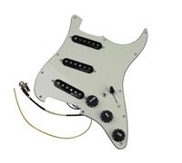 Guitar Pre-Wired Pickguard 7 Voices Prewired Pickguard Harness Guitar Pickup SSS Single Coil Pickup (Color : 8)