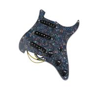 Guitar Pre-Wired Pickguard 7 Voices Prewired Pickguard Harness Guitar Pickup SSS Single Coil Pickup (Color : 17)