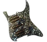 Guitar Pre-Wired Pickguard Electric Guitar Pickup HSH SSH Single Single Double Electric Guitar Pickguard Pickup Accessories (Color : Green HSH)