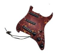 Guitar Pre-Wired Pickguard Guitar Pickups Small Double Track Humbucker Pickups 16-Way Tone Combin Type Fully Loaded Pickguard Pickups Set For ST (Color : 12)