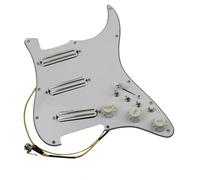 Guitar Pre-Wired Pickguard Guitar Pickups Small Double Track Humbucker Pickups 16-Way Tone Combin Type Fully Loaded Pickguard Pickups Set For ST (Color : 15)