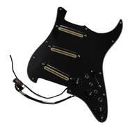 Guitar Pre-Wired Pickguard Guitar Pickups Small Double Track Humbucker Pickups 16-Way Tone Combin Type Fully Loaded Pickguard Pickups Set For ST (Color : 18)