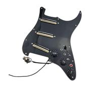 Guitar Pre-Wired Pickguard Guitar Pickups Small Double Track Humbucker Pickups 16-Way Tone Combin Type Fully Loaded Pickguard Pickups Set For ST (Color : 6)