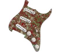 Guitar Pre-Wired Pickguard Guitar Pickups SSS Single Coil Guitar Pickups Loaded Prewired Pickguard Pickups Guitar Replace (Color : 10)