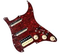 Guitar Pre-Wired Pickguard Prewired Loaded Electric Guitar Pickguard Set Multifunction Humbucker Pickups Wiring Harness (Color : 07)